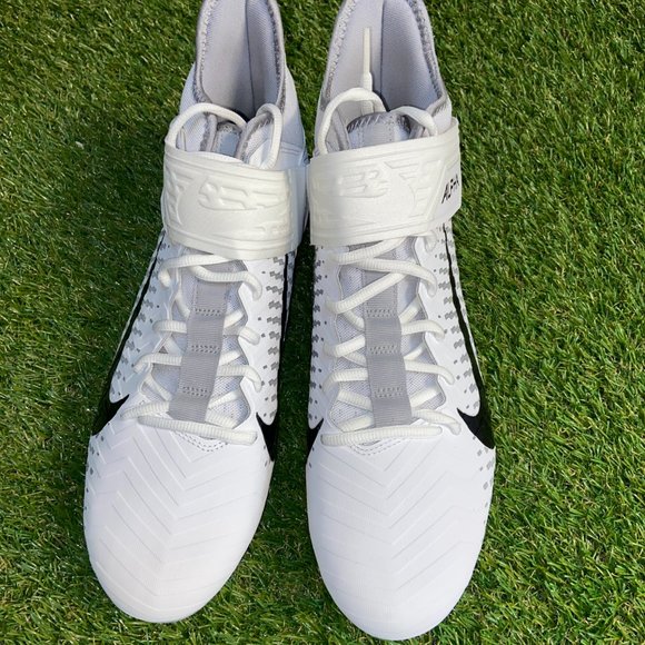 Nike Alpha Menace Pro 2 Football Mid Cleats White AQ3209-100 Mens NEW main image 10